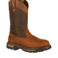 Rocky Men's Ride 10" WP 200G Ins Wellington Work Boot- - FQ0002867