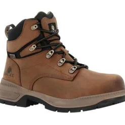Rocky Men's Worksmart 6" Comp Toe WP Metguard Work Boot -Horse- RKK0481