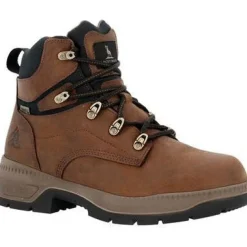 Rocky Men's Worksmart 6" Soft Toe WP Slip Resist Work Boot -Horse- RKK0457