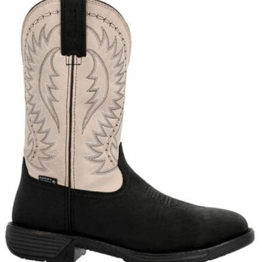 Rocky Men's Worksmart 11" WP Comp Toe Western Work Boot -- RKW0385