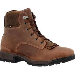 Women Rocky Women's Legacy 32 6" Comp Toe WP Western Boot -Coffee- RKW0411