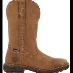 Women Rocky Women's Legacy 11" Square Toe WP Western Work Boot -- RKW0416