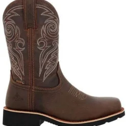 Women Rocky Women's Monocrepe 11" Steel Toe WP Western Classic Boot- RKW0443