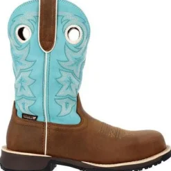 Women Rocky Women's Rosemary 11" Comp Toe WP Western Boot -- RKW0412