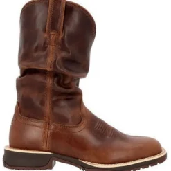 Women Rocky Women's Rosemary 11" Square Toe Western Boot -- RKW0402