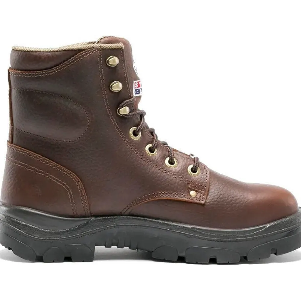 Steel Blue Men's Argyle 6" WP Soft Toe Waterproof Work Boot - Oak - 810952