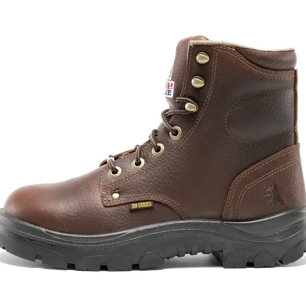 Steel Blue Men's Argyle 6" WP Soft Toe Waterproof Work Boot - Oak - 810952