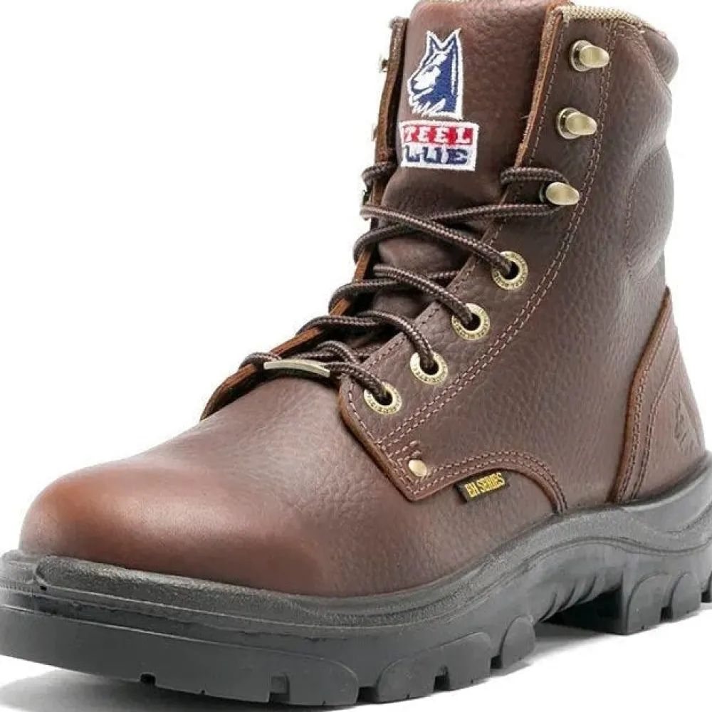 Steel Blue Men's Argyle 6" WP Soft Toe Waterproof Work Boot - Oak - 810952