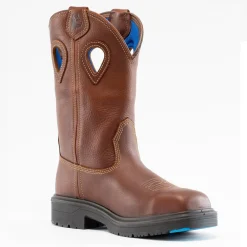 Steel Blue Men's Blue Heeler Steel Toe WP Western Work Boot - - 813945