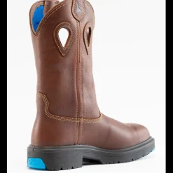 Steel Blue Men's Blue Heeler Steel Toe WP Western Work Boot - - 813945