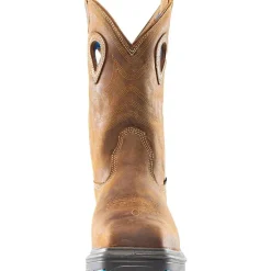 Women Steel Blue Men's Heeler Met Steel Toe WP Western Work Boot -- 813904