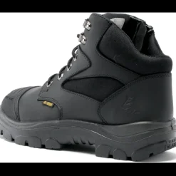 Women Steel Blue Men's Parkes Side Zip WP Steel Toe Hiker Work Boot - - 812968