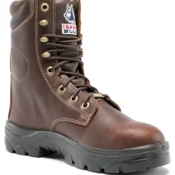 Steel Blue Men's Portland 8" WP Soft Toe Lace Up Work Boot - Oak - 810955