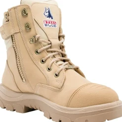 Steel Blue Men's Southern Cross 6" Side Zip WP Steel Toe Work Boot - - 812961