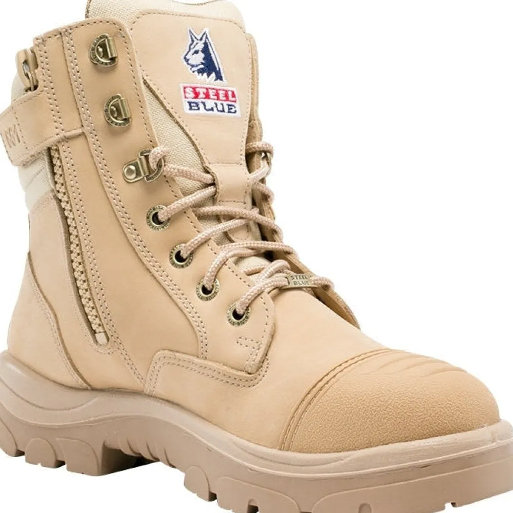 Steel Blue Men's Southern Cross 6" Side Zip WP Steel Toe Work Boot - - 812961
