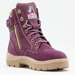 Steel Blue Women's Southern Cross Side Zip Steel Toe Work Boot - - 892861