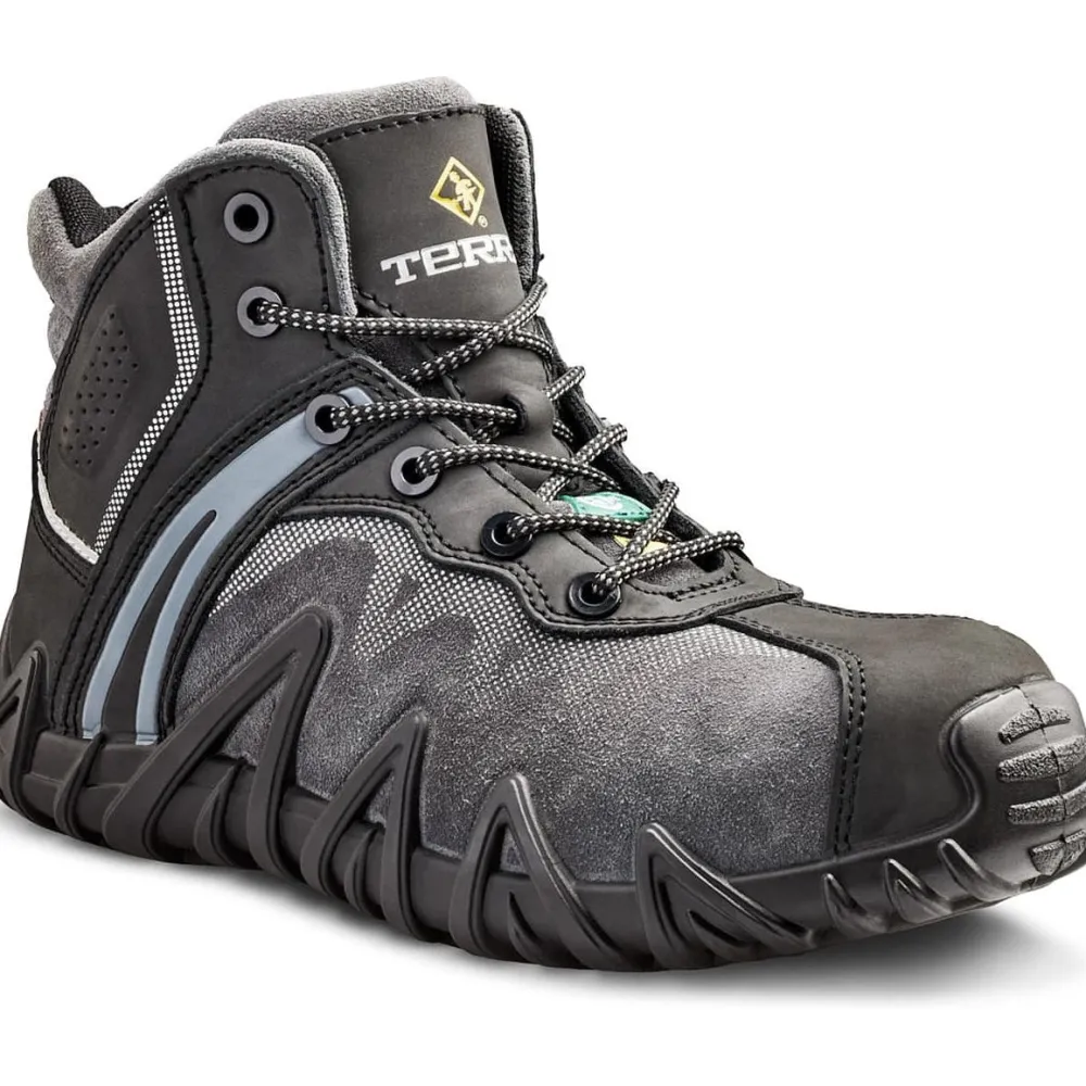 Terra Men's Venom Mid Comp Toe WP Safety Work Shoe -- R8285B