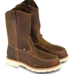Women Thorogood Men's 11" USA Made Ranch Stl Moc Toe Work Boot 804-3311
