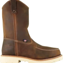 Women Thorogood Men's 11" USA Made Ranch Stl Moc Toe Work Boot 804-3311