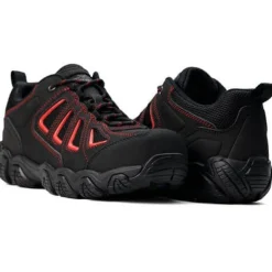 Women Thorogood Men's Crosstrex Series Oxford CT Hiker Work Shoe -/Red- 804-6001