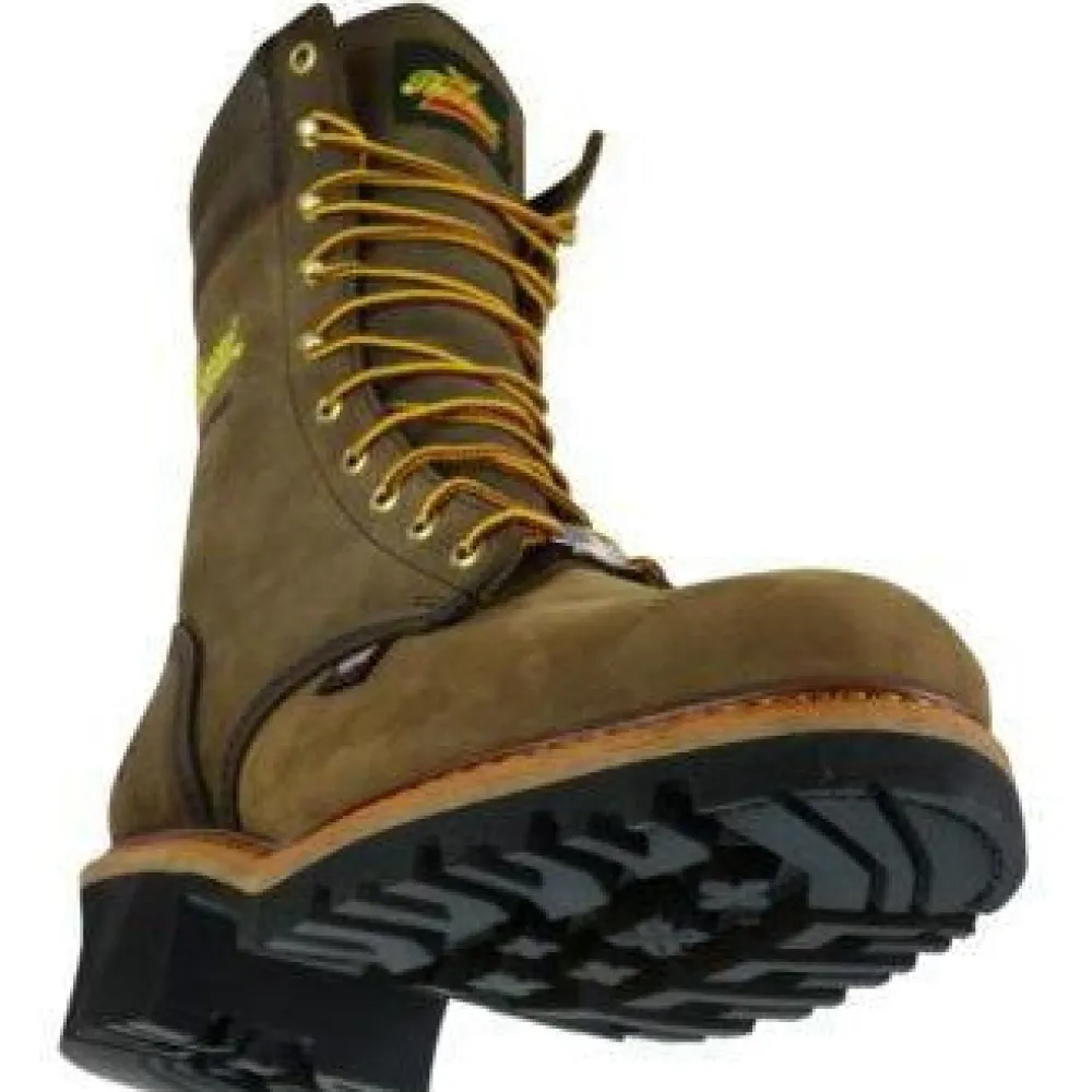 Women Thorogood Men's Logger 9" ST WP USA Made Work Boot - - 804-3555