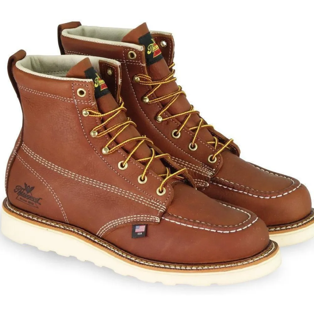 Women Thorogood Men's USA Made American Heritage 6" Wedge Work Boot - 814-4200