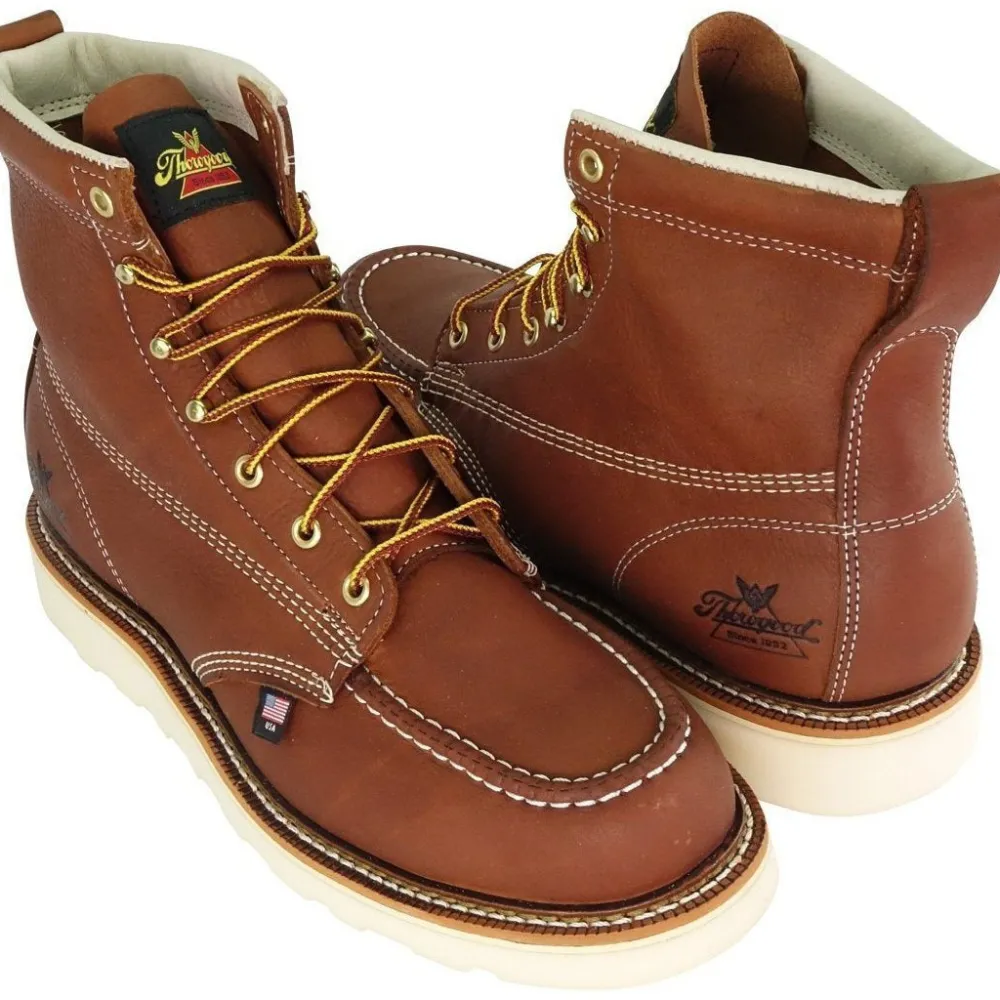 Women Thorogood Men's USA Made American Heritage 6" Wedge Work Boot - 814-4200