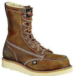Women Thorogood Men's USA Made Amer. Heritage 8" Stl Toe Work Wedge Boot 804-4478