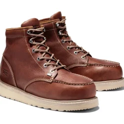 Women Timberland Pro Men's Barstow Wedge 6" Alloy Toe Work Boot TB188559214