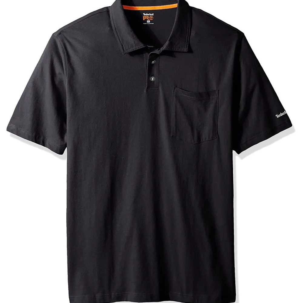 Timberland Pro Men's Base Plate Blended Short Sleeve Work Polo - Dark - TB0A1HP2