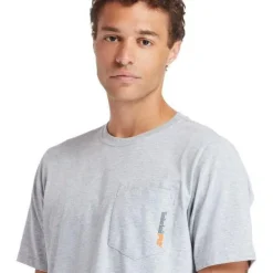 Timberland Pro Men's Base Plate Blended Short Sleeve T-Shirt - - TB0A1HNSC81