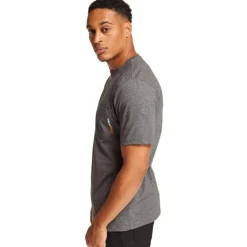 Timberland Pro Men's Base Plate Blended Short Sleeve Work T-Shirt - - TB0A1HNS013