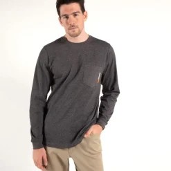 Timberland Pro Men's Base Plate Blended Long Sleeve T-Shirt - - TB0A1HVN013