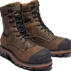 Women Timberland Pro Men's Boondock HD NT Logger Comp Toe WP Work Boot- TB0A29G9214