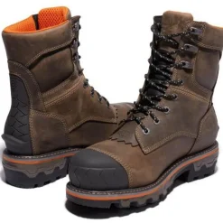 Women Timberland Pro Men's Boondock HD NT Logger Comp Toe WP Work Boot- TB0A29G9214