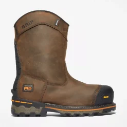 Women Timberland Pro Men's Boondock WP Comp Toe Wellington Work Boot TB0A4499214
