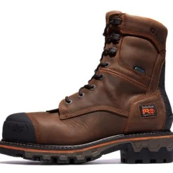 Women Timberland Pro Men's Boondock HD Comp Toe WP 400G Logger Work Boot - TB1A28SB214