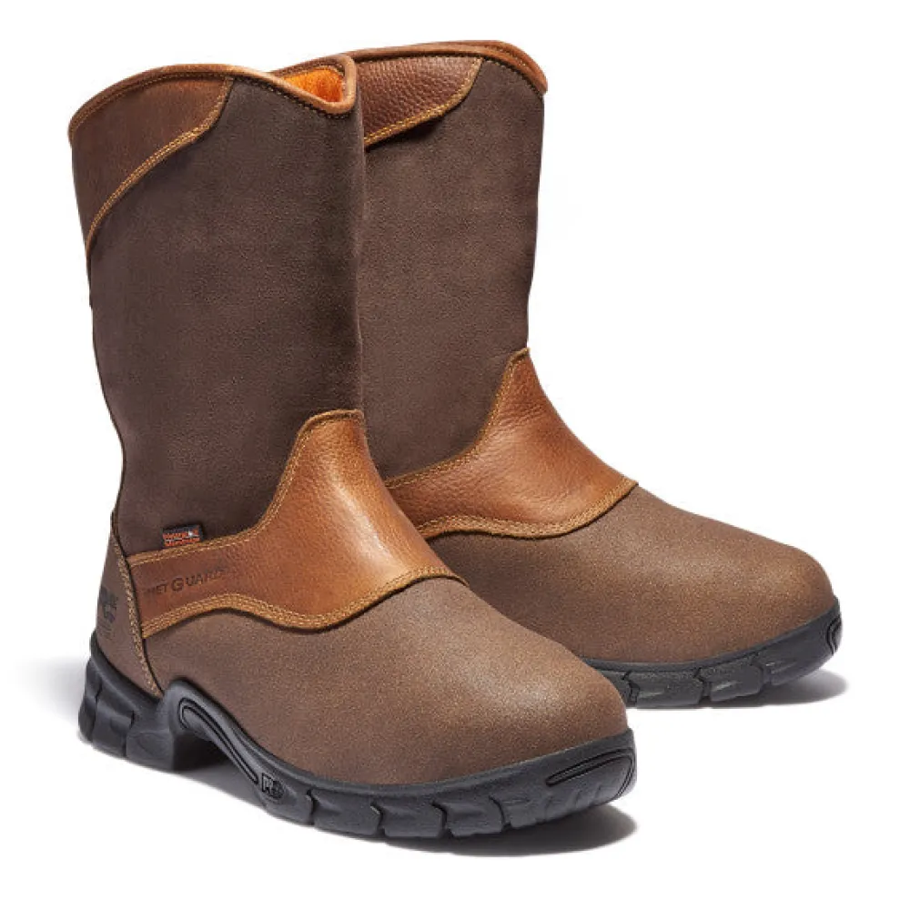 Women Timberland Pro Men's Excave Stl Toe Metguard Pull-on Work Boot -TB089652214