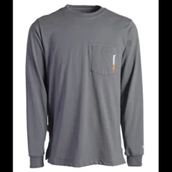Timberland Pro Men's Flame Resistant Pocket Work T-Shirt - Charcoal - TB0A23PF003