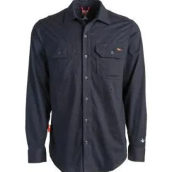 Timberland Pro Men's Flame Resistant Cotton Core Button Work Shirt - - TB0A236V001