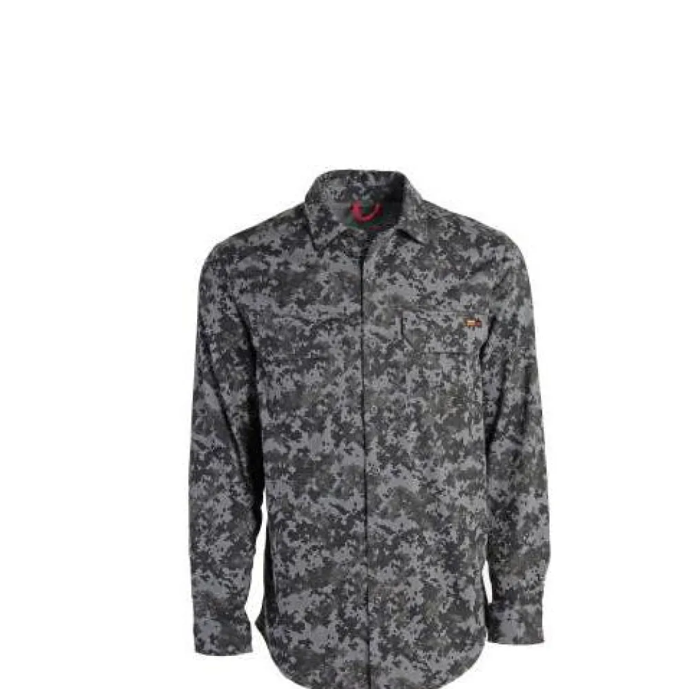 Timberland Pro Men's FR Cotton Core Work Shirt - Print - TB0A236VT51