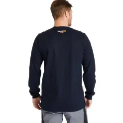 Timberland Pro Men's FR Cotton Core LS W/ Logo Work T-Shirt - - TB0A1V8D410