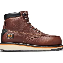 Women Timberland Pro Men's Gridworks 6" Alloy Toe WP Work Boot TB1A1ZVF214