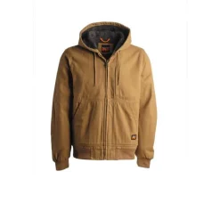 Timberland Pro Men's Gritman Lined Canvas Hooded Jacket - - TB0A1VB4D02