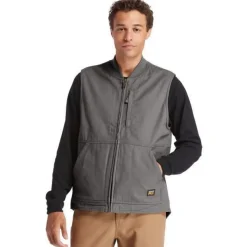Timberland Pro Men's Gritman Lined Work Vest - - TB0A1VBF060