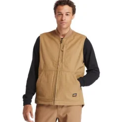 Timberland Pro Men's Gritman Lined Work Vest - - TB0A1VBFD02