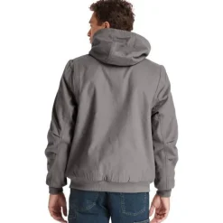 Timberland Pro Men's Gritman Lined Canvas Hooded Jacket - - TB0A1VB4060