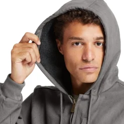 Timberland Pro Men's Gritman Lined Canvas Hooded Jacket - - TB0A1VB4060