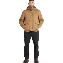 Timberland Pro Men's Ironhide 100G Insulated Hooded Jacket -Wheat- TB0A237TD02