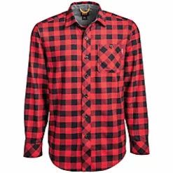Timberland Pro Men's Mid Weight Flannel Work Shirt TB0A1V49D27
